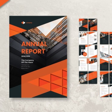 Agency Annual Corporate Identity 104442