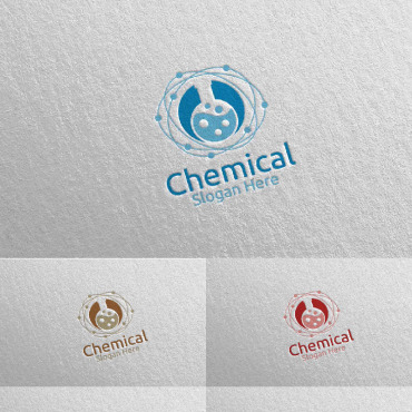 Chemical Microbiology Logo Templates 104509