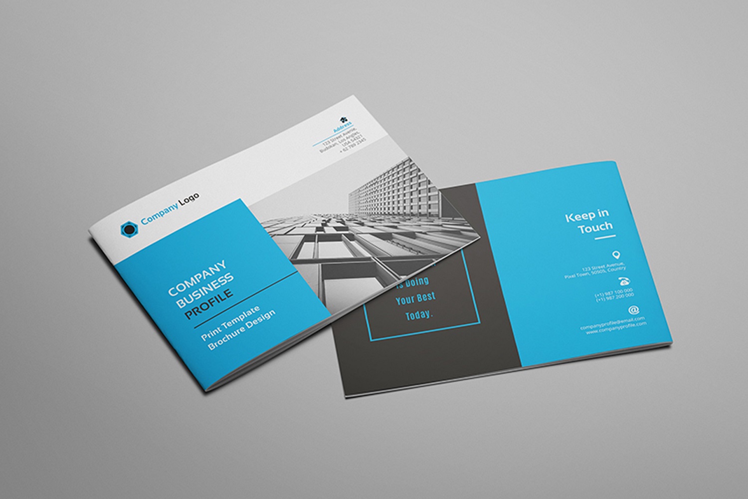 Hilih - A5 Company Profile Creative & Modern - Corporate Identity Template