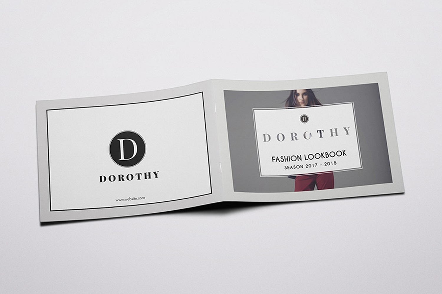 Dorothy - A5 Fashion Lookbook Brochure - Corporate Identity Template