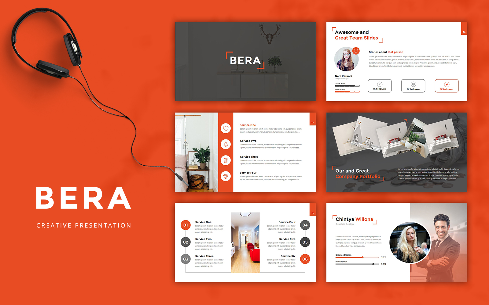 Bera - Creative PowerPoint template