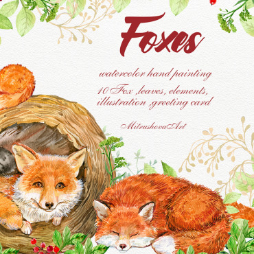 <a class=ContentLinkGreen href=></a></font> watercolor animaux 104671