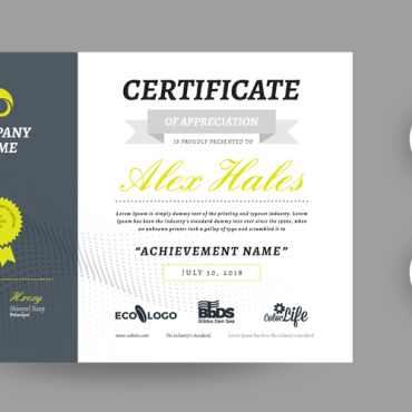 Certificate Achievement Certificate Templates 104680
