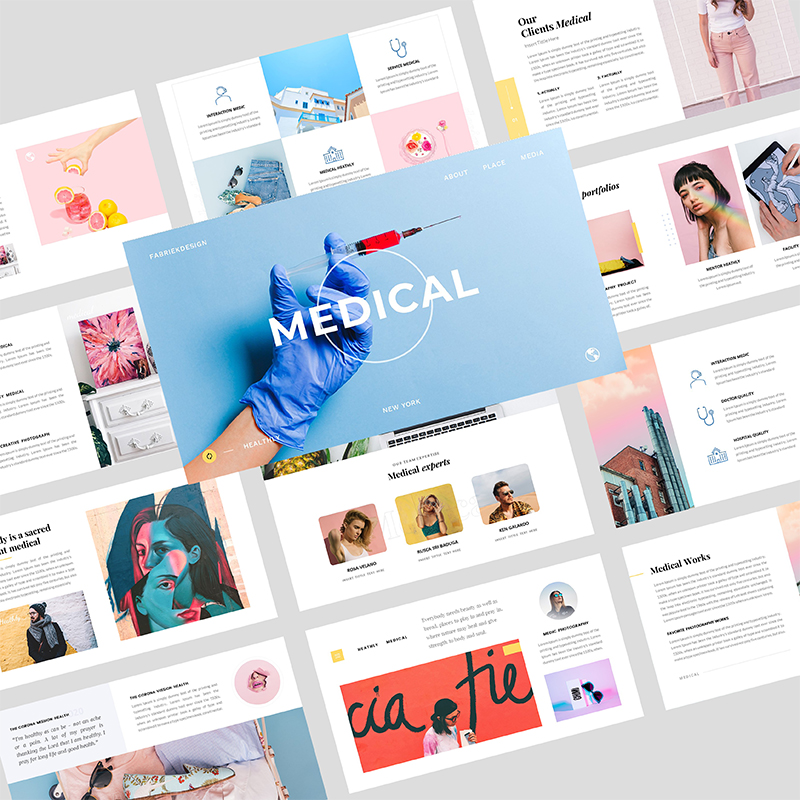 Medical Heath Creative Business Google Slides