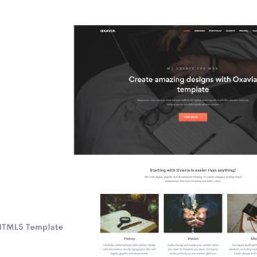 Bootstrap Business Landing Page Templates 104838