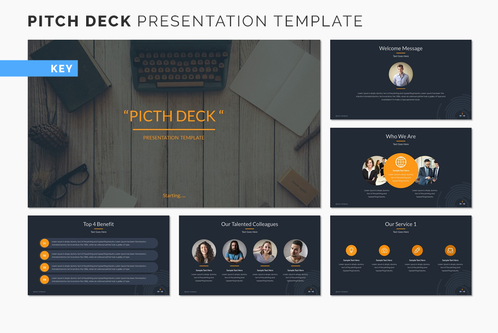 Pitch Deck - Keynote template