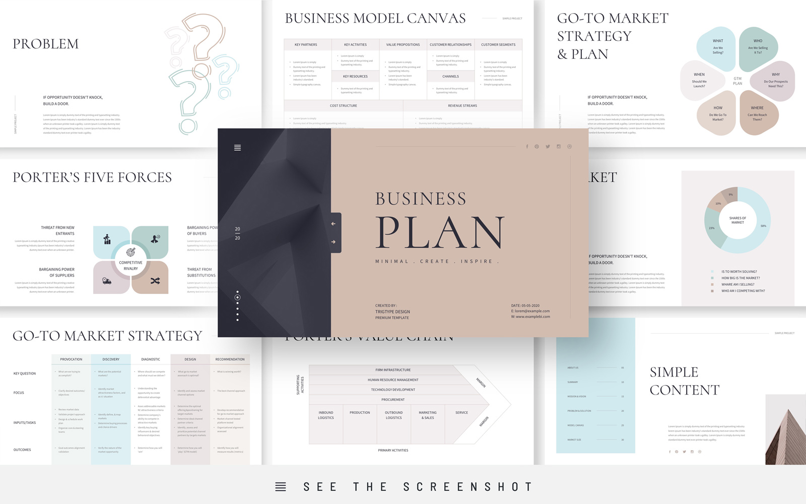 Business Plan Presentation Google Slides