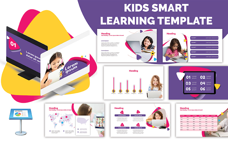 Kids Learning - Keynote template