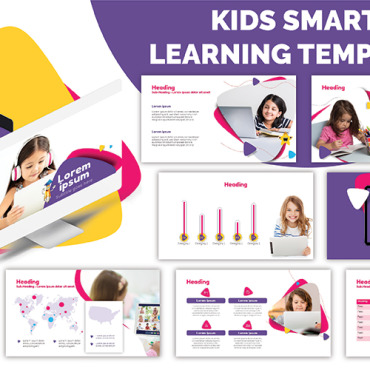Kids Learning PowerPoint Templates 105068