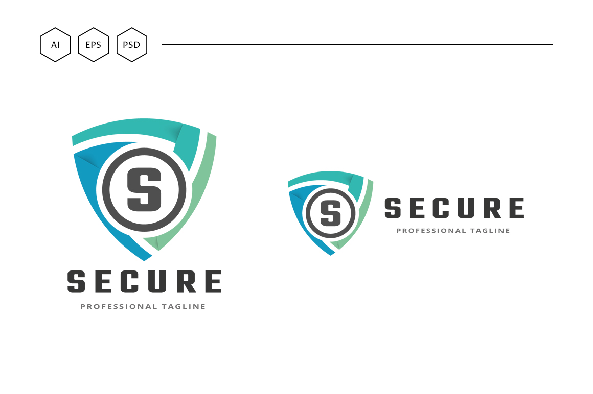 Secure Letter S Logo Template