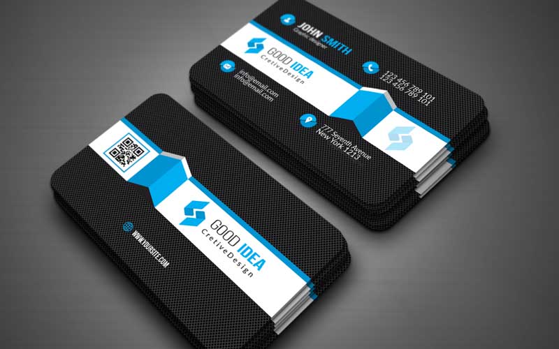 Back business card - Corporate Identity Template