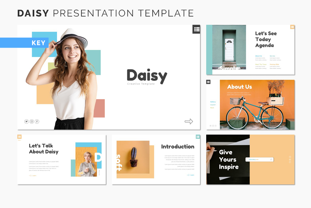 Daisy - Keynote template