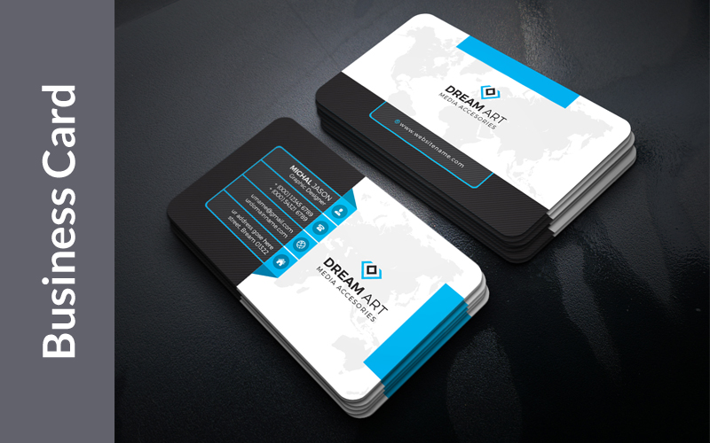 Art Business Card - Corporate Identity Template