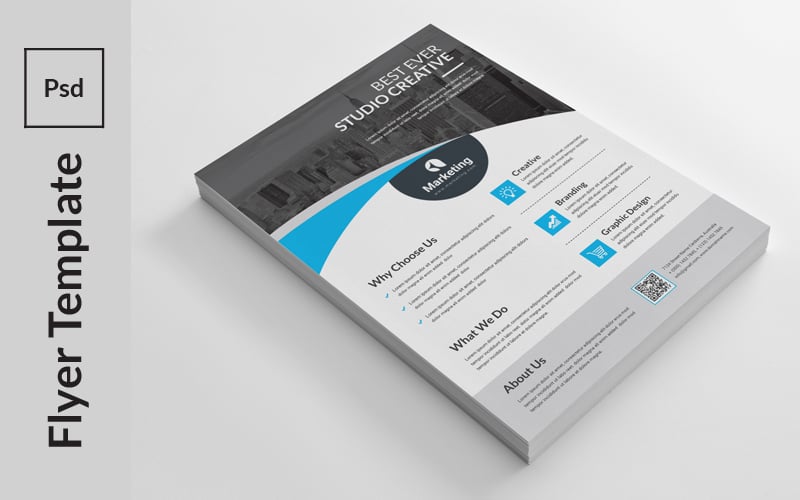 Creative Print Flyer - Corporate Identity Template