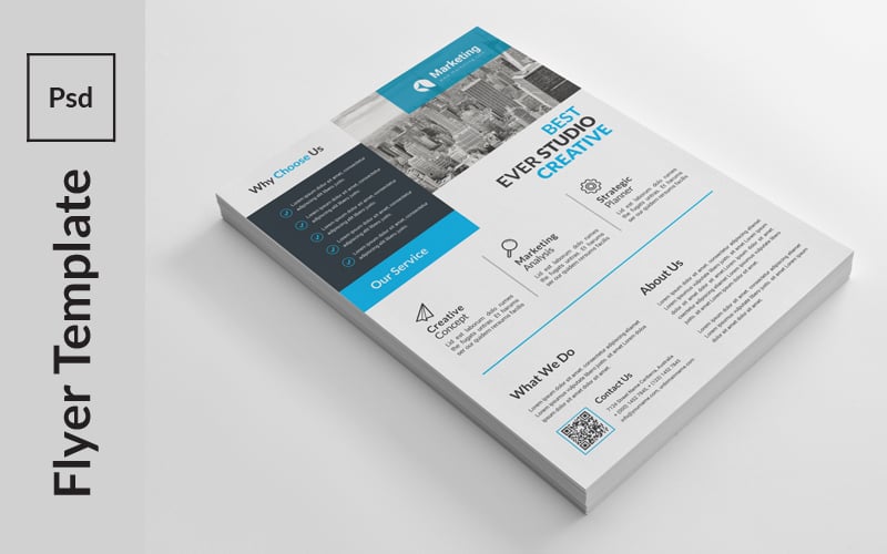 Modern Star Flyer - Corporate Identity Template