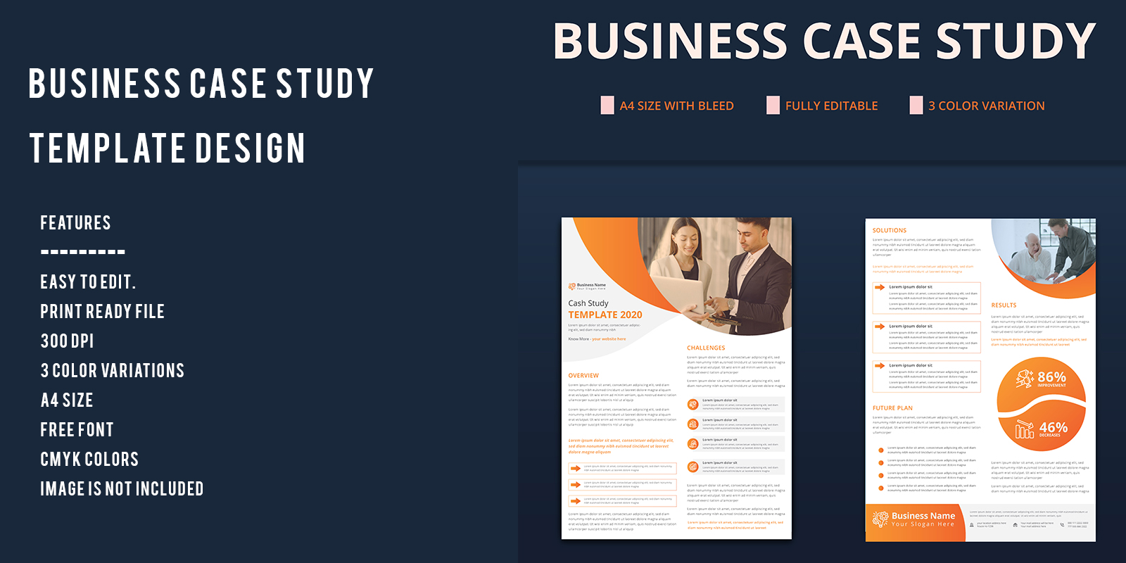 Business Case Study Analysis - Corporate Identity Template