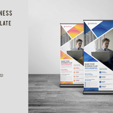 Rollupbanner Corporaterollupbanner Corporate Identity 105453