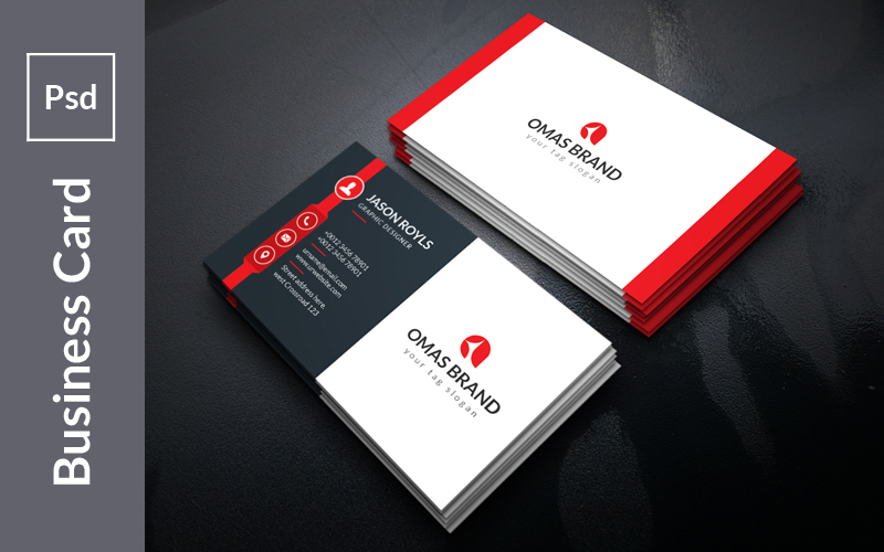 Simple Royals Business Carde - Corporate Identity Template