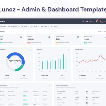 Panel Backend Admin Templates 105670