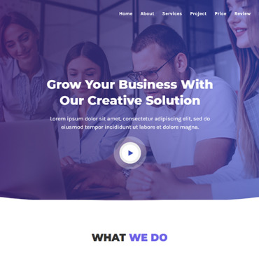 It-services Technology Landing Page Templates 105675