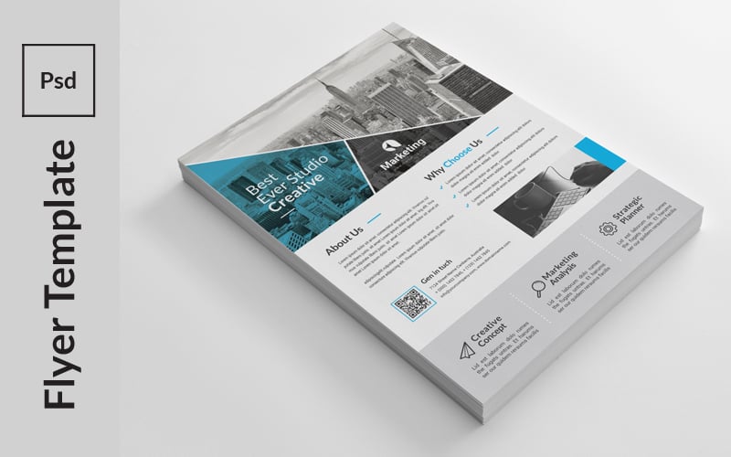 Simple Handout Flyer - Corporate Identity Template