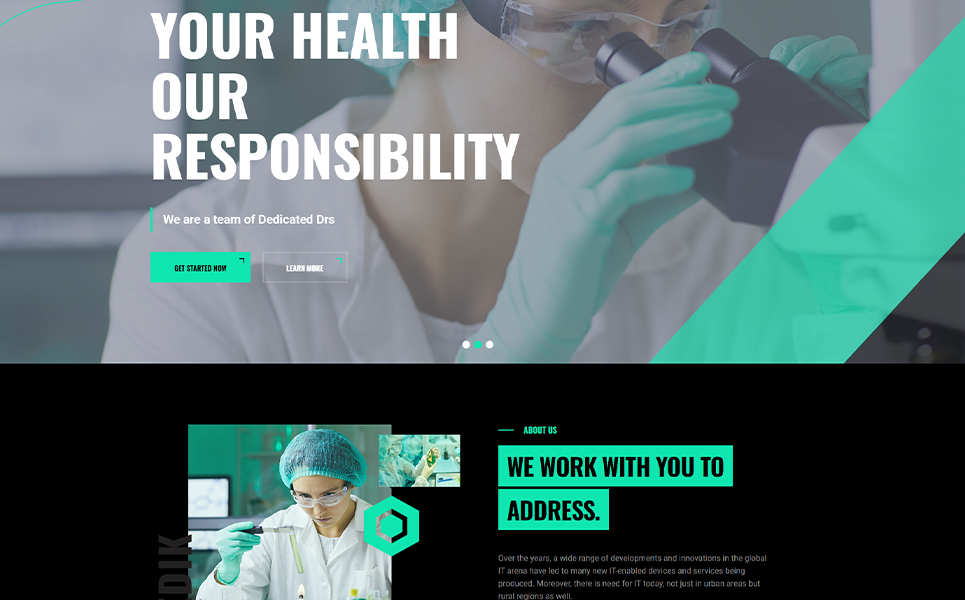 Medik | Multipurpose Research HTML5 Template Website Template