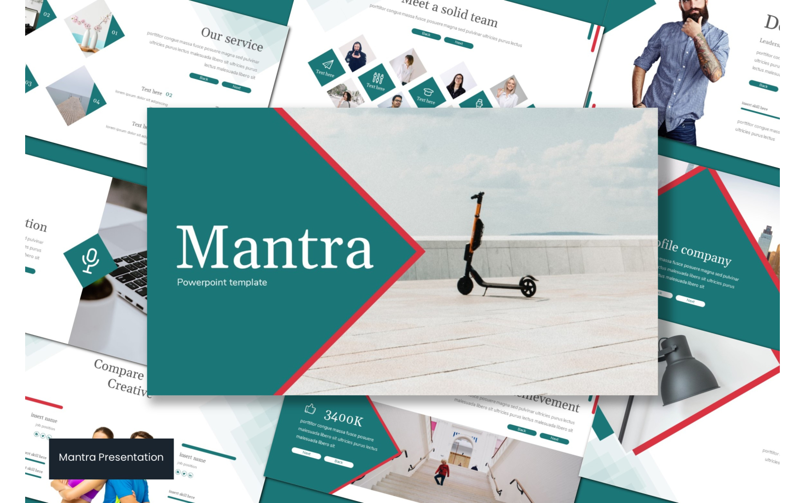 Mantra PowerPoint template