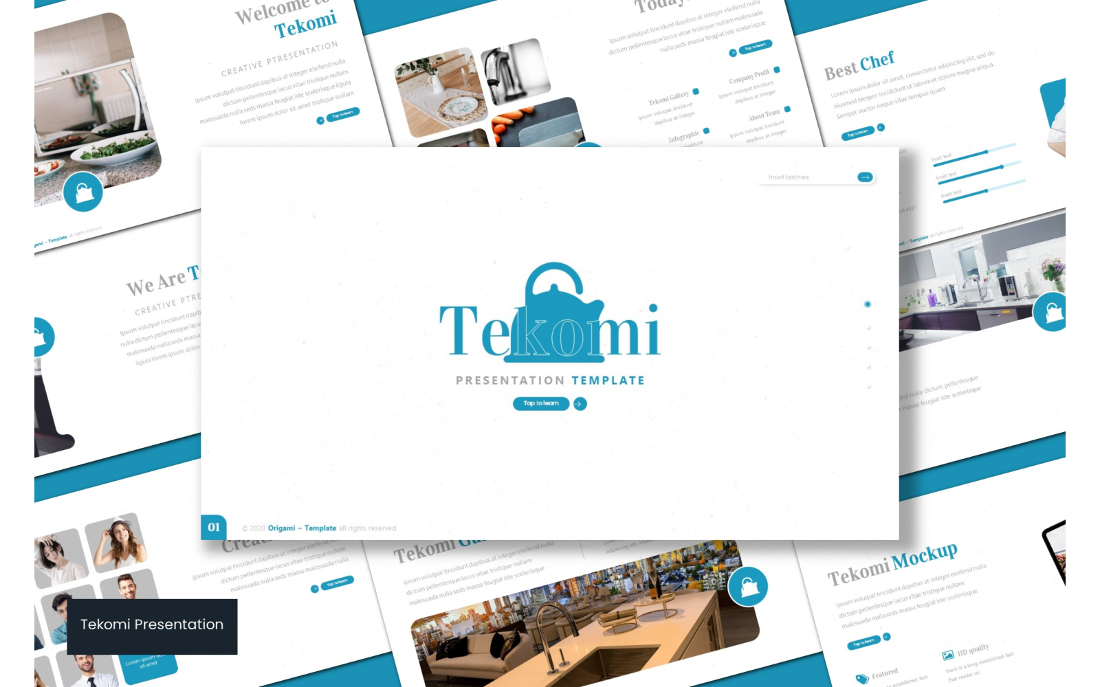 Tekomi PowerPoint template