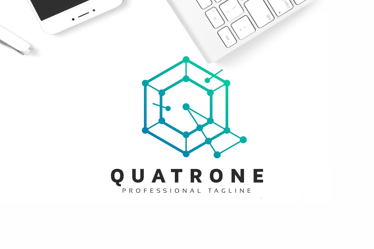Quatrone Q Letter Logo Template