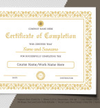 Certificate Templates 106255