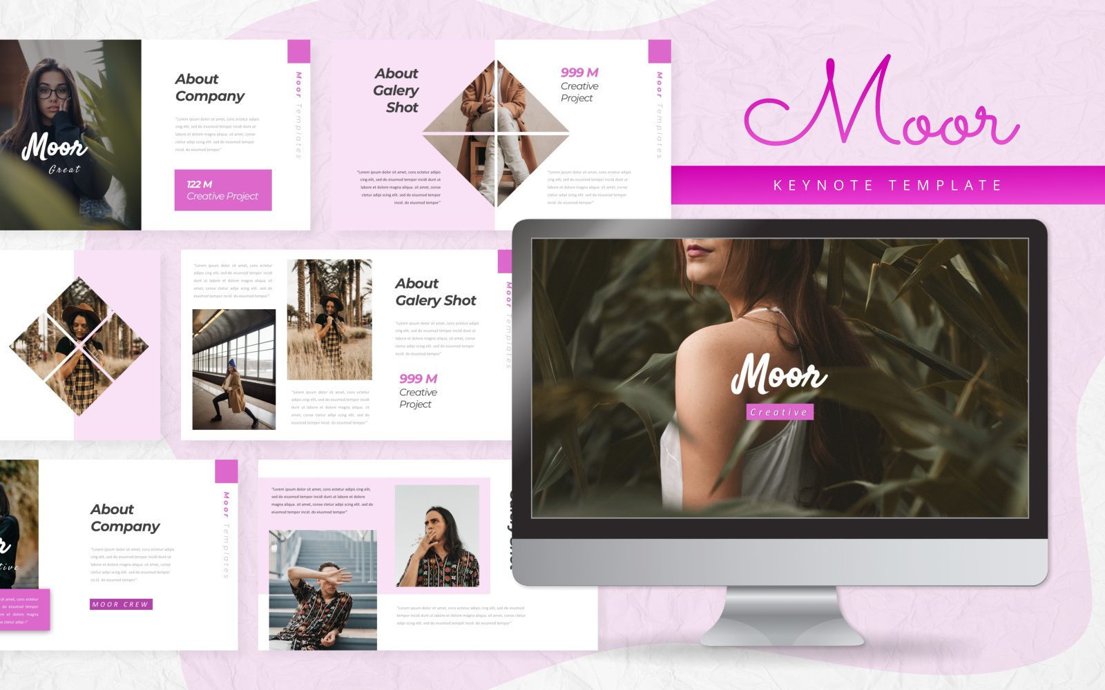 Moor - Creative - Keynote template