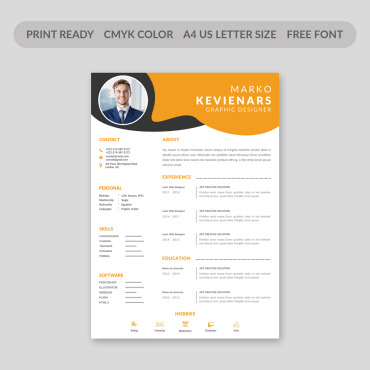 Design Resume Resume Templates 106284