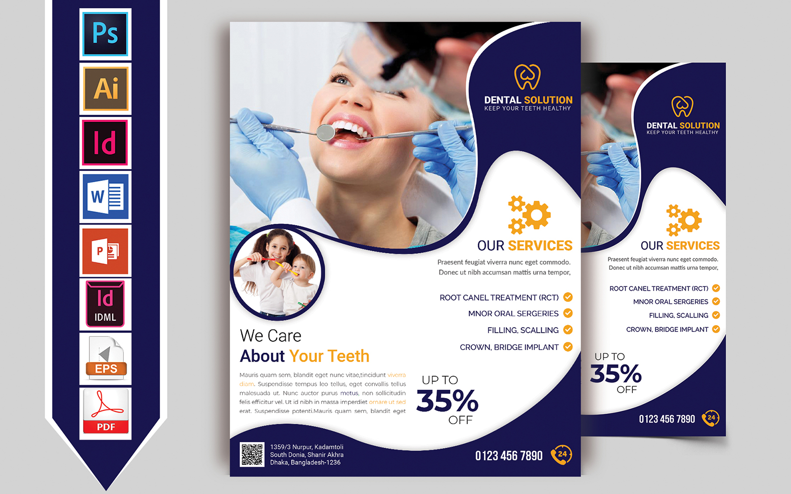 Dental Flyer Vol-01 - Corporate Identity Template