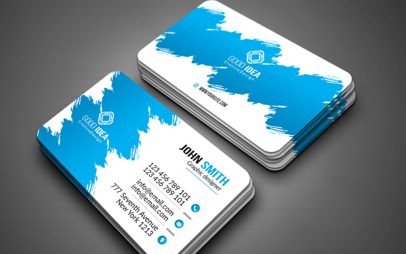 Simple Business card - Corporate Identity Template