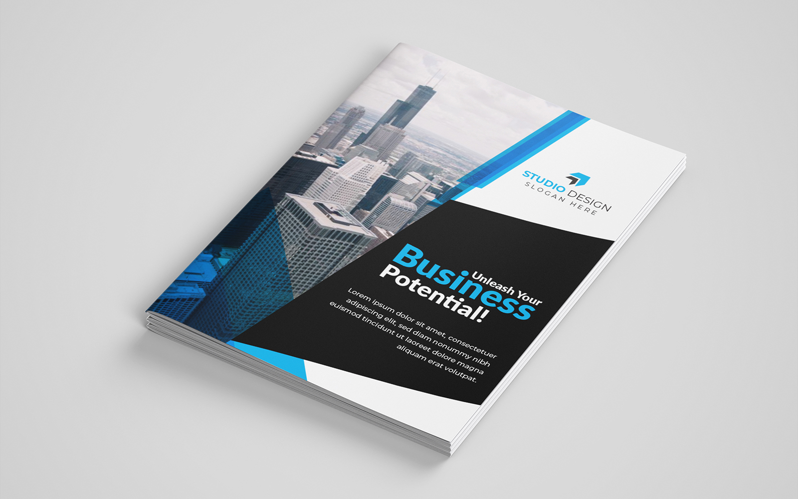 Terraria Bifold Brochure Design - Corporate Identity Template