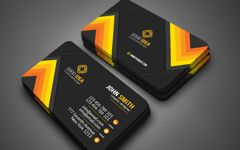 Stylish business card - Corporate Identity Template