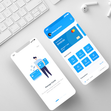 Mobile Banking UI Elements 106926