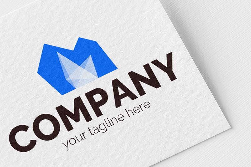 Logo, graphic sign, combines: M + Mineral