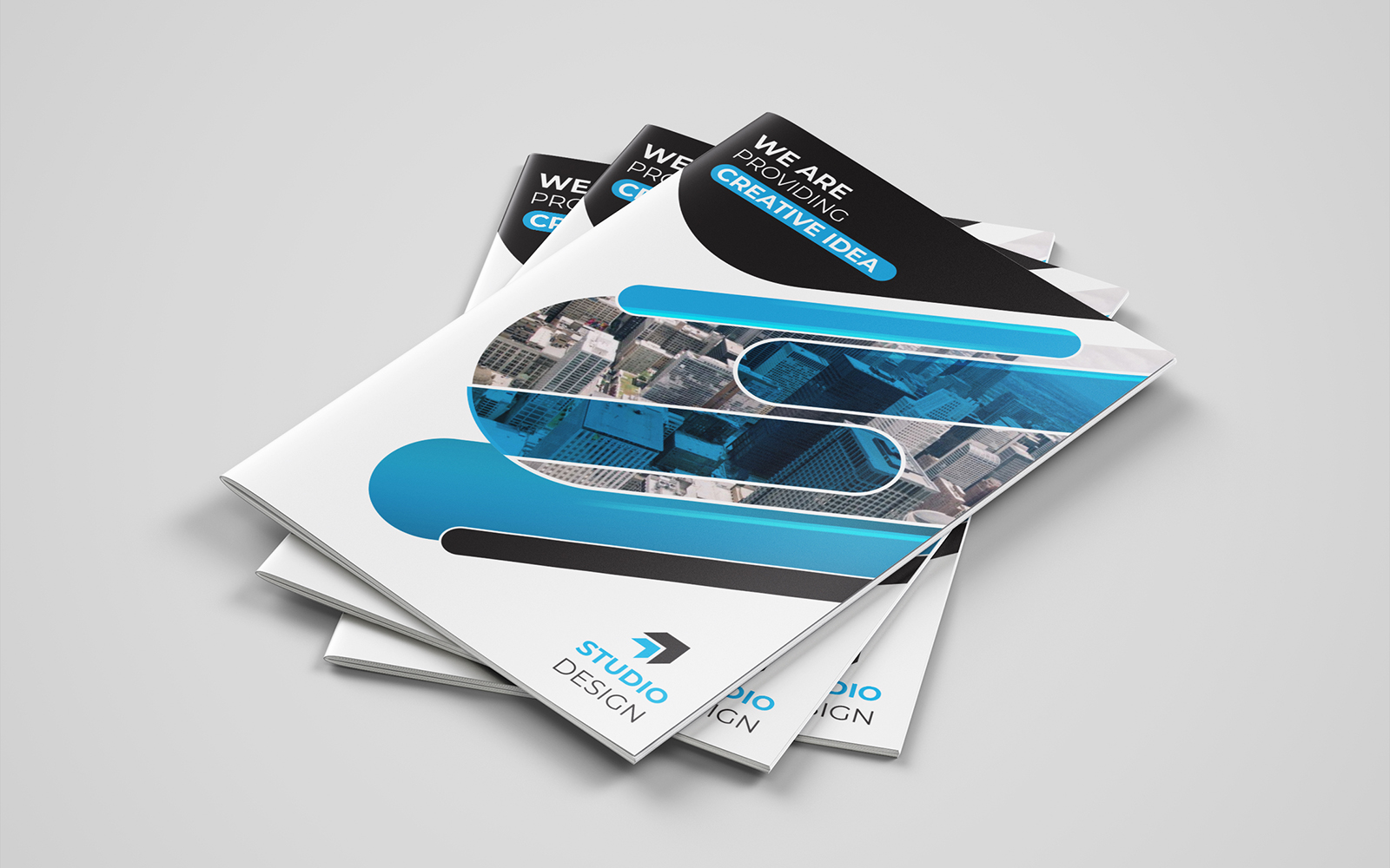 BioShock Bifold Brochure Design - Corporate Identity Template