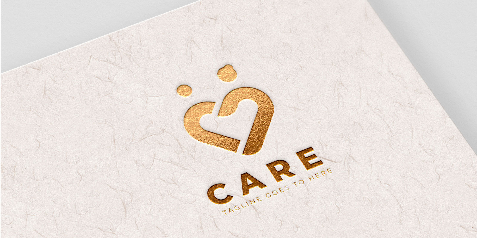 Mothers love or Take Care Logo Template