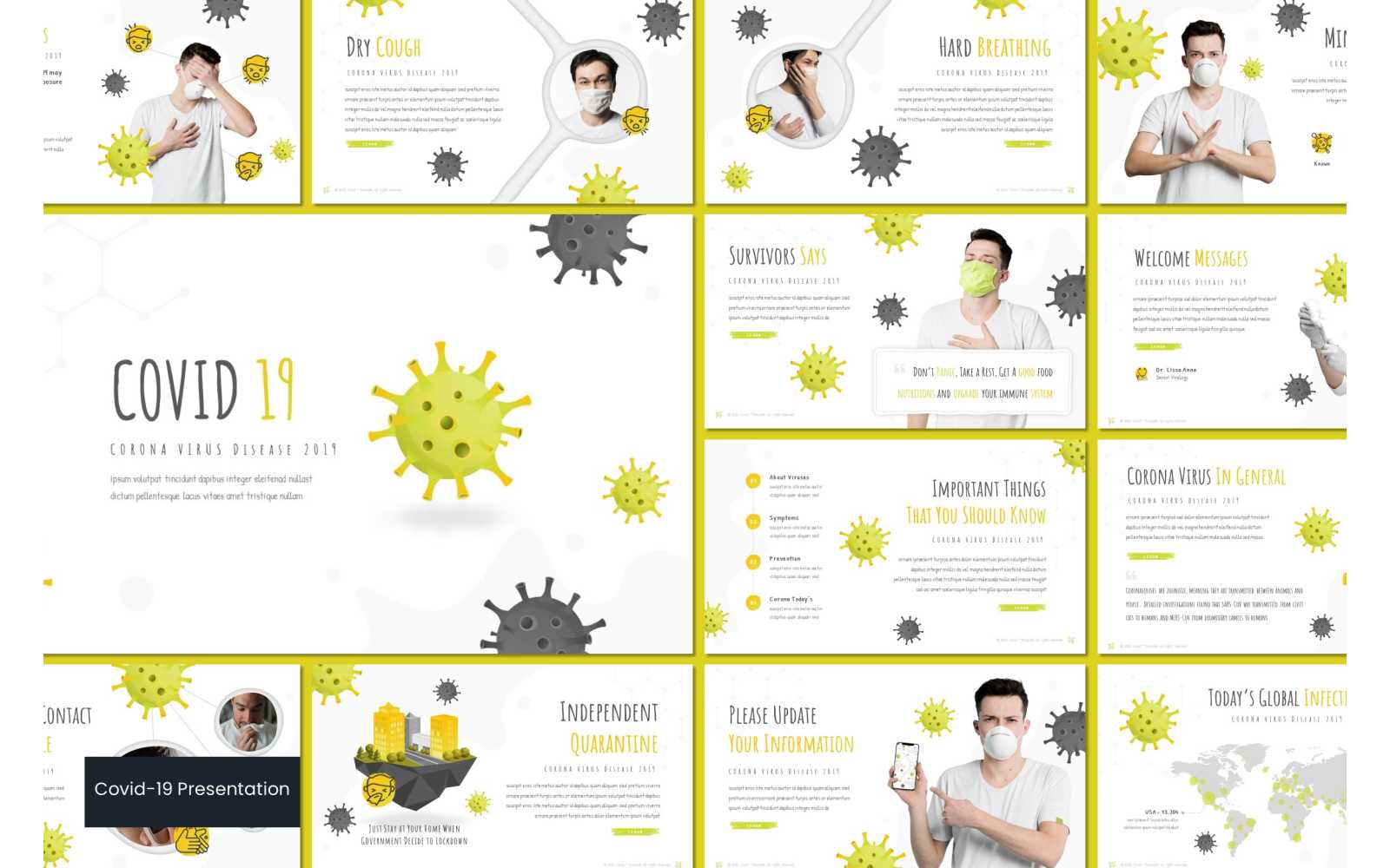 Covid 19 - Keynote template