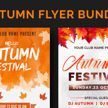 Fall Flyer Corporate Identity 107224