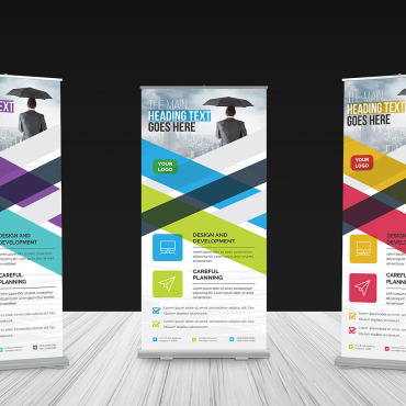 Advertisement Banner Corporate Identity 107257