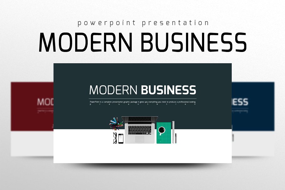 Modern Business PowerPoint template