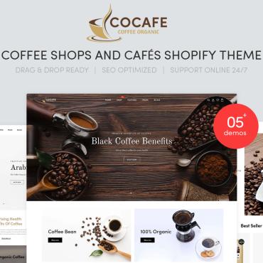 Cafeteria Coffee Shopify Themes 107310