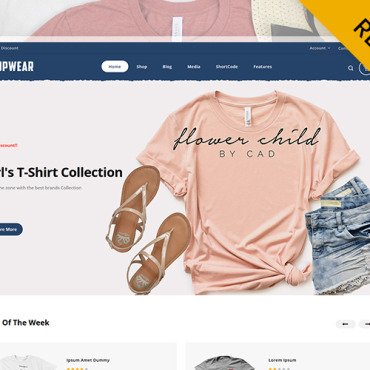 Clothes Apparel WooCommerce Themes 107311