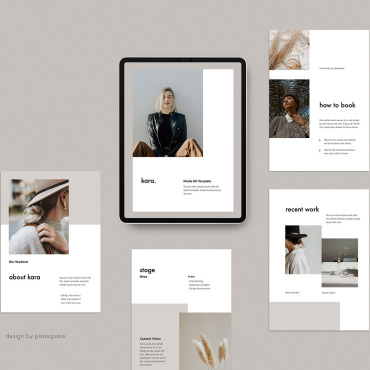 Vertical Ebook Keynote Templates 107350