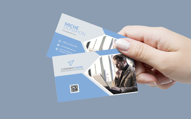 Miche Donshon_ Creative & Business Card - Corporate Identity Template
