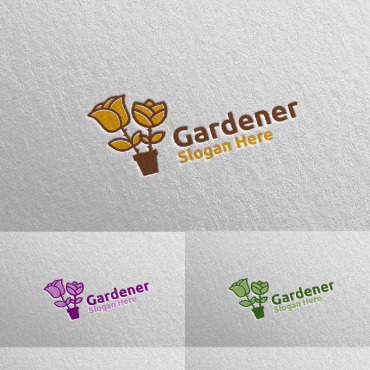 Zen Plants Logo Templates 107380