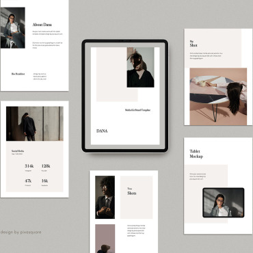 Vertical Ebook PowerPoint Templates 107422